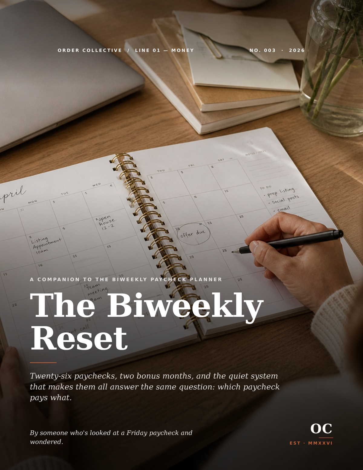The Biweekly Reset Guide + Paycheck Planner Bundle